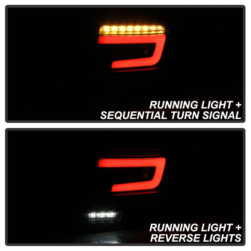 Spyder 08-11 Subaru Impreza WRX 4DR LED Tail Lights - Black Smoke ALT-YD-SI084D-LED-BSM SPYDER