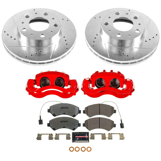 Power Stop 14-24 Ram ProMaster 3500 Front Z36 Truck&Tow Kit w/Calipers