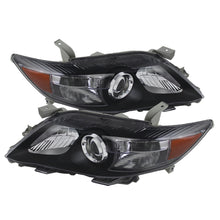 Load image into Gallery viewer, Xtune Toyota Camry 10-11 ( USa Built/Nal ) Amber Projector Headlights Black HD-JH-TCAM10-AM-BK SPYDER