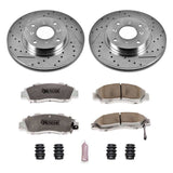 Power Stop 93-96 Honda Prelude Front Z26 Street Warrior Brake Kit