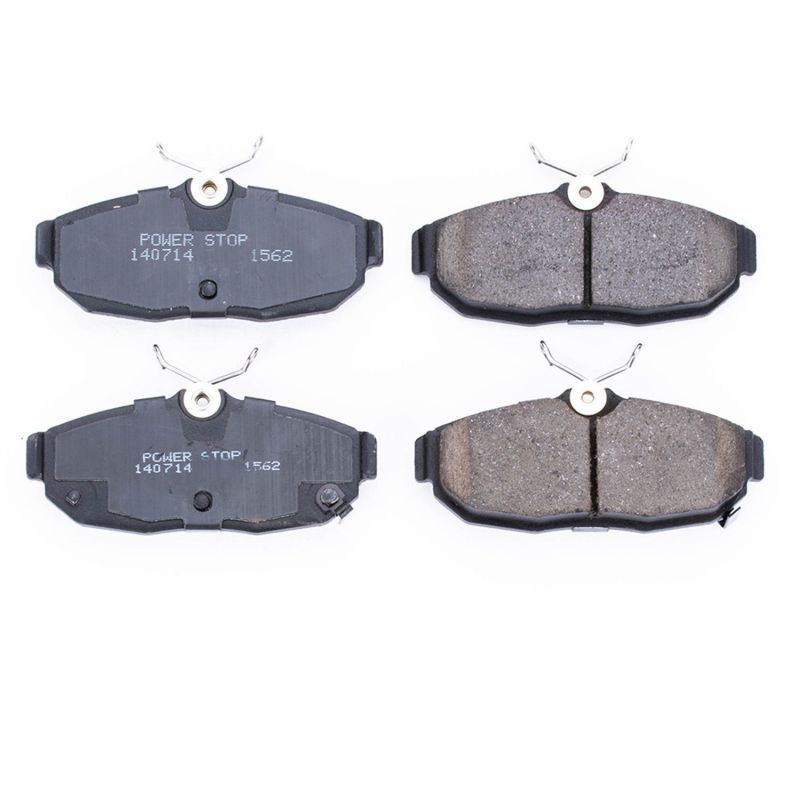 Power Stop 2012 Ford Mustang Rear Z16 Evolution Ceramic Brake Pads PowerStop