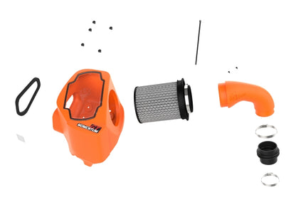 aFe Momentum GT Orange Edition Cold Air Intake System w/ Pro DRY S Filter - 50-70127DN