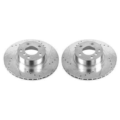 Power Stop 11-17 BMW X3 Rear Evolution Drilled & Slotted Rotors - Pair PowerStop