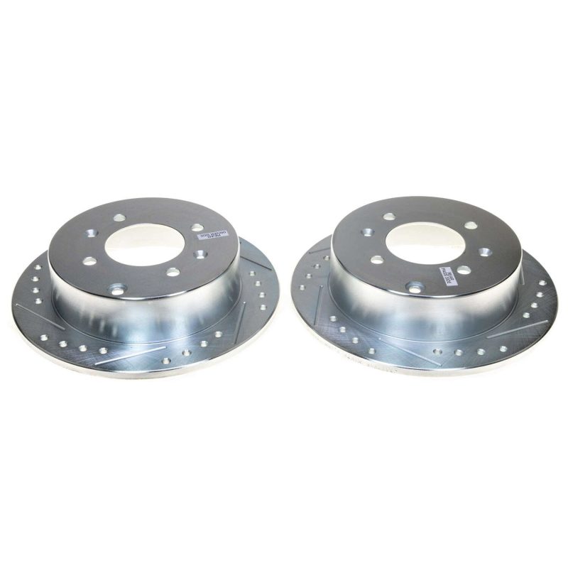 Power Stop 01-05 Kia Optima Rear Evolution Drilled & Slotted Rotor - Pair PowerStop