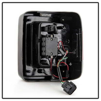 Spyder 19-20 Jeep Wrangler - Full LED Tail Lights - Seq Turn Signal - Black ALT-YD-JW19-SEQ-BK SPYDER