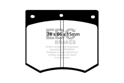 EBC GreenStuff Front Brake Pads - DP2291 EBC