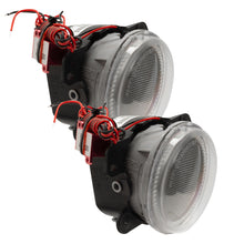 Load image into Gallery viewer, Oracle Lighting 10-15 Jeep Wrangler JK Pre-Assembled LED Halo Fog Lights -Red