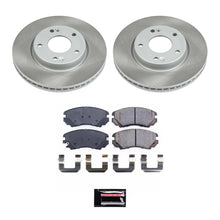 Load image into Gallery viewer, Power Stop 05-10 Kia Sportage Front Semi-Coated Rotor Kit