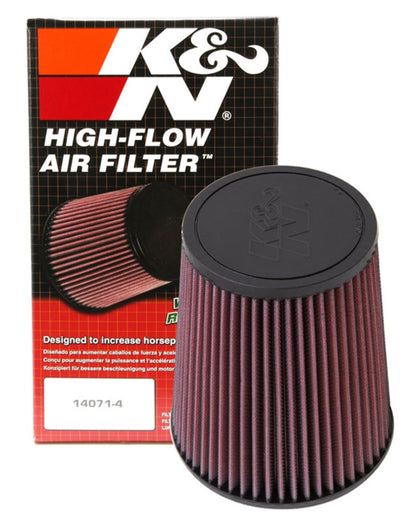 K&N 6 inch OD-Base 4 1/2 inch OD-Top 7 Inch H Round Tapered Universal Air Filter K&N Engineering