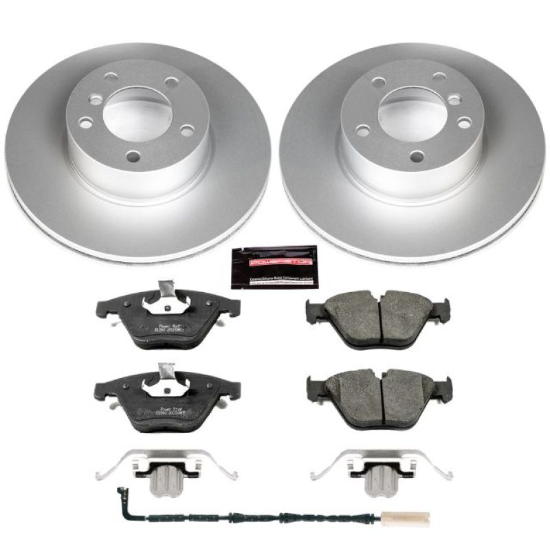 Power Stop 08-10 BMW 328i Front Z23 Evolution Sport Coated Brake Kit PowerStop