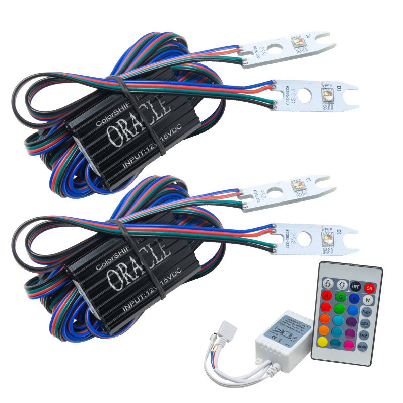 Oracle 15-17 Ford F-150 Headlight DRL Upgrade Kit - ColorSHIFT w/ Simple Controller ORACLE Lighting