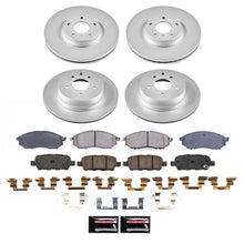 Load image into Gallery viewer, Power Stop 20-22 Cadillac CT4 Front Z17 Coated Brake Kit