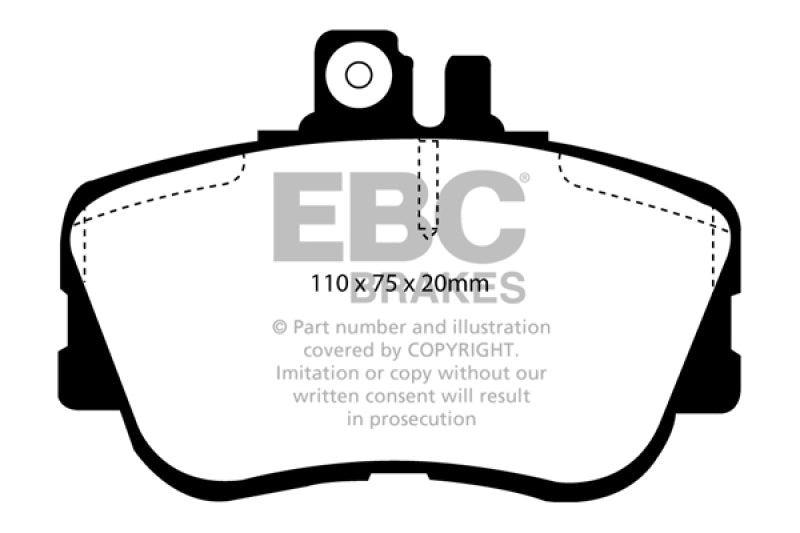 EBC Ultimax2 Front Brake Pads - UD645