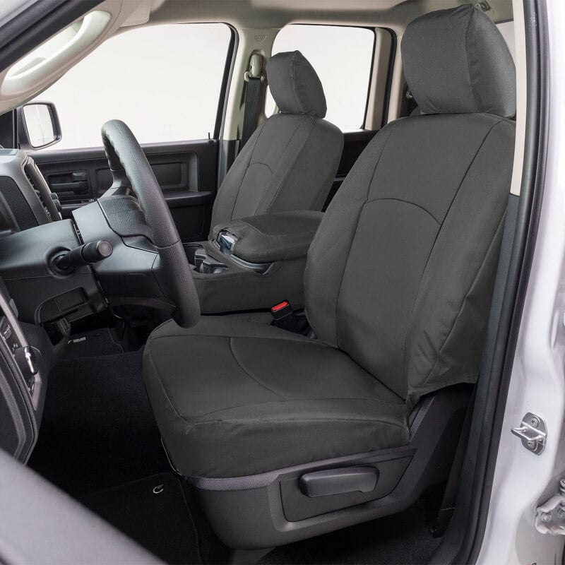 Covercraft 21-24 Chevrolet Tahoe/ Endura PrecisionFitFront Row Seat Covers - Charcoal/Charcoal