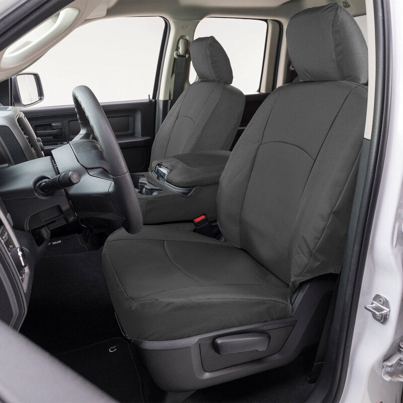 Covercraft 15-22 Chevrolet Colorado/GMC Endura PrecisionFitFront Row Seat Covers - Silver/Silver