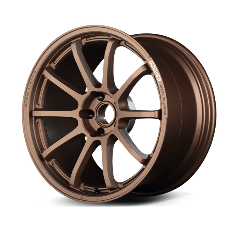 Gram Lights 57NR 18x9.5 +45 5-100 Dark Bronze Wheel