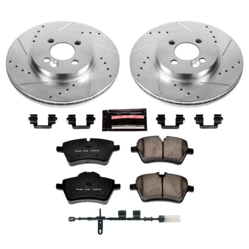 Power Stop 11-16 Mini Cooper Front Z23 Evolution Sport Brake Kit PowerStop