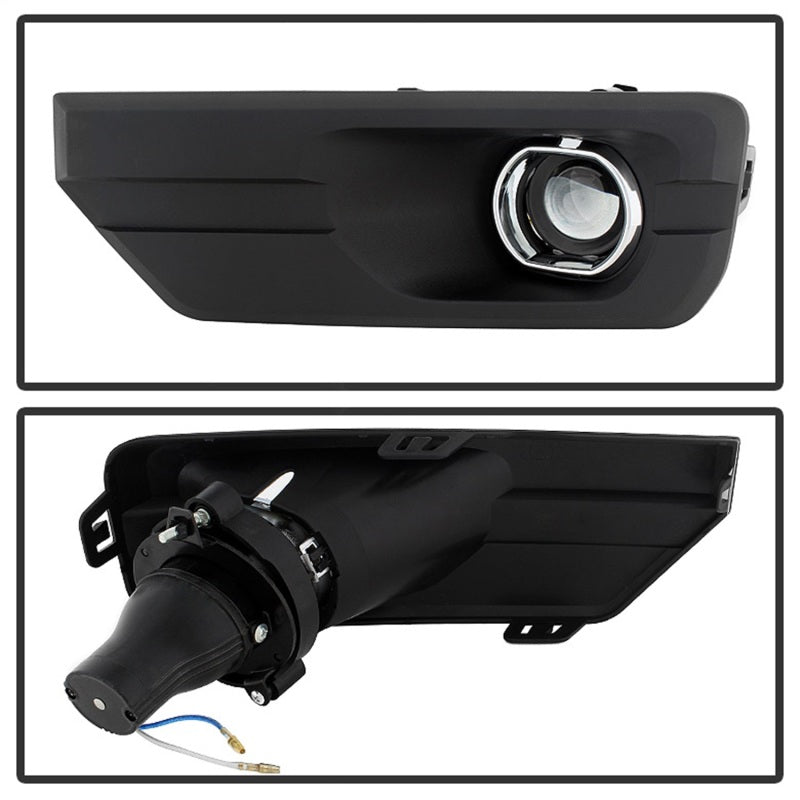 Spyder GMC Acadia 2013-2015 OEM Fog Light W/Universal Switch- Clear FL-GAC2013-C SPYDER