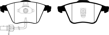 EBC GreenStuff Front Brake Pads - DP21510 EBC