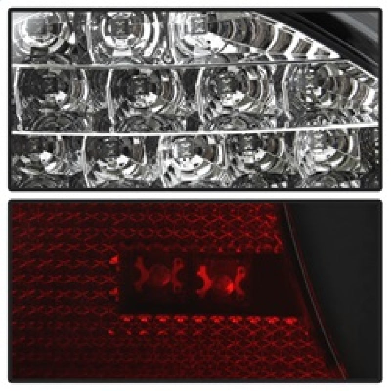 Spyder Pontiac Grand AM 99-05 LED Tail Lights Black ALT-YD-PGAM99-LED-BK SPYDER