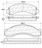 StopTech Street Disc Brake Pads - 305.05430