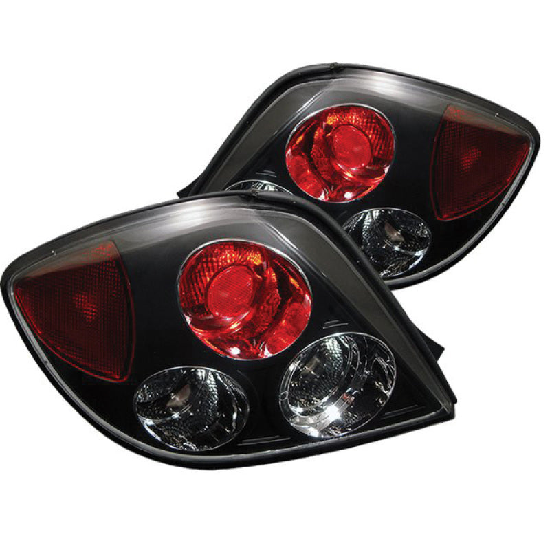 Spyder Hyundai Tiburon 03-05 Euro Style Tail Lights Black ALT-YD-HYT03-BK SPYDER