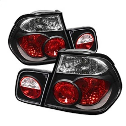 Spyder BMW E46 3-Series 99-01 4Dr Euro Style Tail Lights- Black ALT-YD-BE4699-4D-BK SPYDER