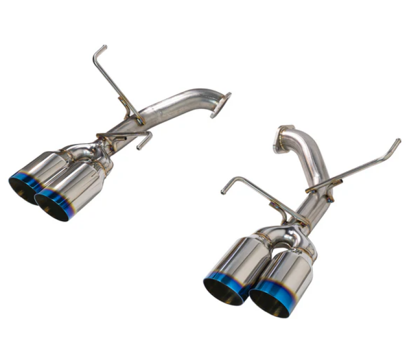 Remark 2022+ Subaru WRX (VB) 4in Axleback Exhaust w/ Burnt Stainless Single Wall Tip Remark