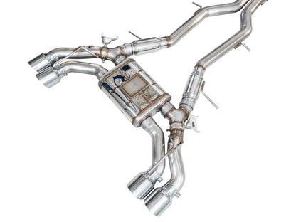 AWE 22-26 Cadillac CT5-V Blackwing SwitchPath Exhaust - Chrome Silver Tips