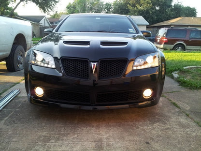 Spyder Pontiac G8 08-09 Projector Headlights DRL Black High H1 Low H7 PRO-YD-PG808-DRL-BK SPYDER