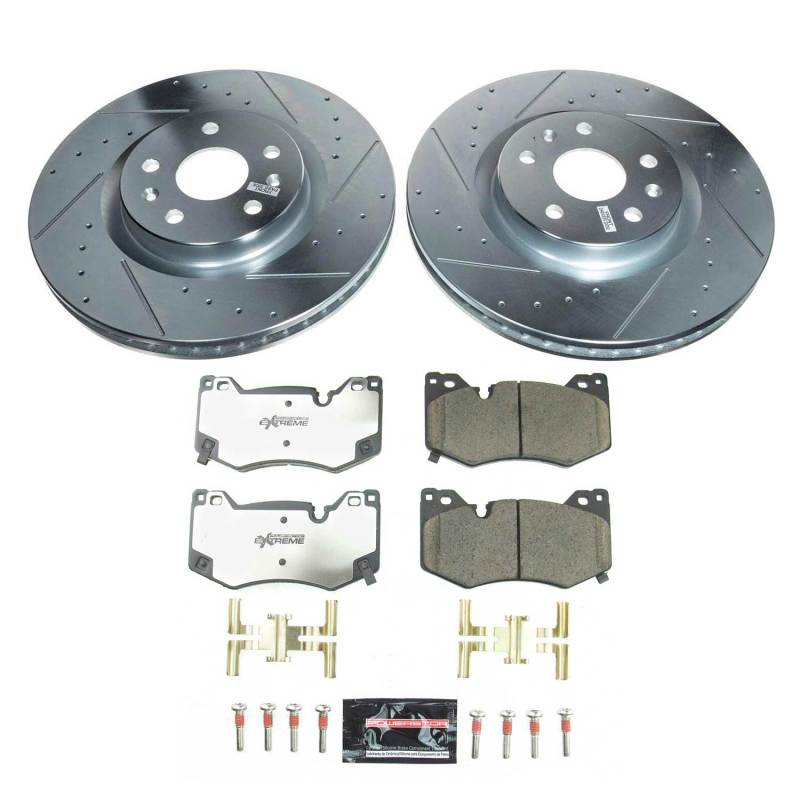 Power Stop 20-21 Chevrolet Corvette Front Z26 Street Brake Kit PowerStop