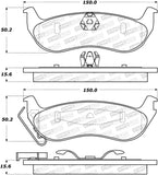 StopTech Premium Ceramic Brake Pads - 308.09320