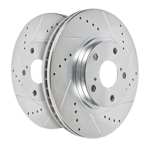 Power Stop 04-06 Dodge Durango Front and Rear Semi-Coated Rotor Kit
