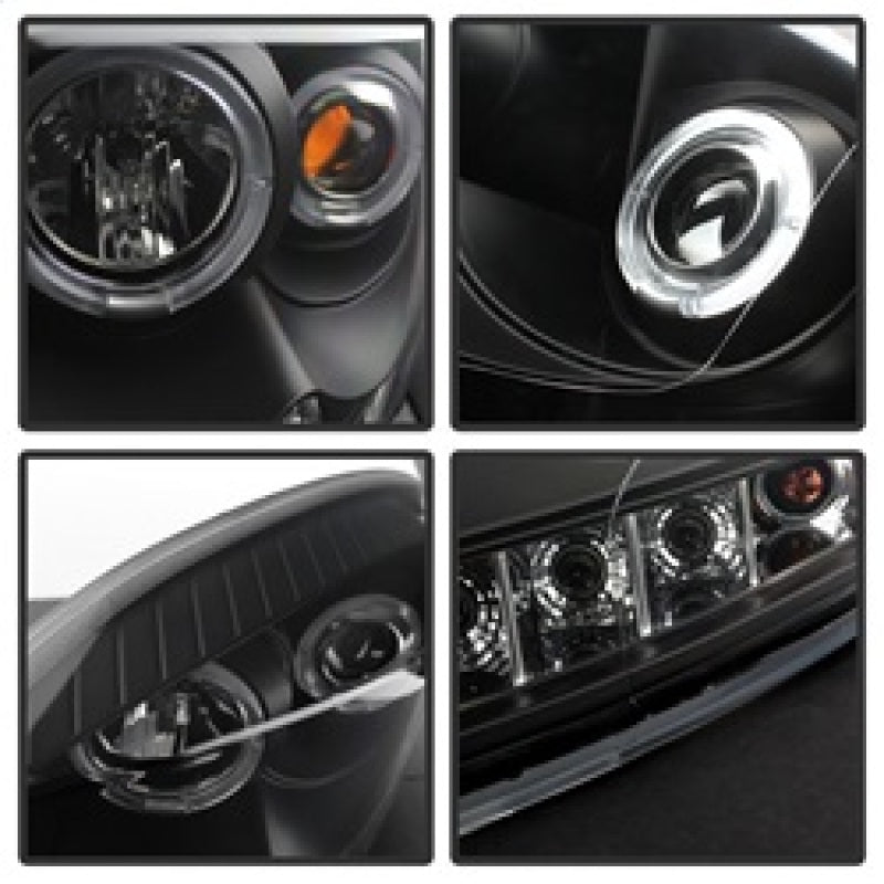 Spyder Dodge Ram 1500 06-08/Ram 2500 06-09 Projector Headlights LED Halo LED Blk PRO-YD-DR06-HL-BK SPYDER