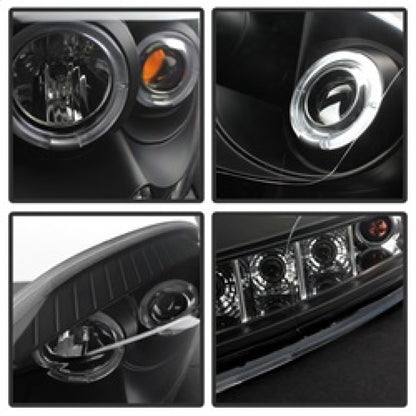 Spyder Dodge Ram 1500 06-08/Ram 2500 06-09 Projector Headlights LED Halo LED Blk PRO-YD-DR06-HL-BK SPYDER
