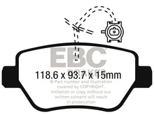 Load image into Gallery viewer, EBC RedStuff Rear Brake Pads - DP32258C