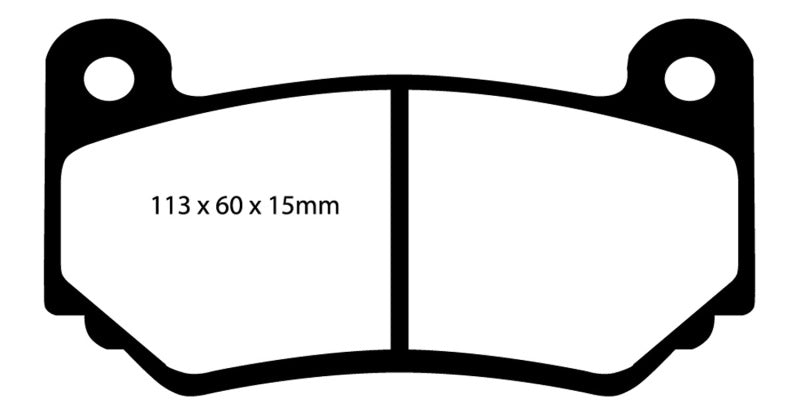 EBC GreenStuff Front Brake Pads - DP21377