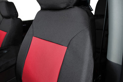 Covercraft 21-25 F150 XL/XLT Endura PrecisionFit Custom Front Row Seat Covers - Red/Black