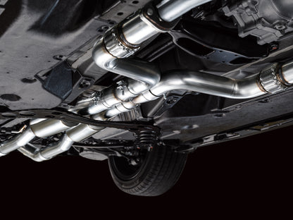 AWE 2023 Nissan Z RZ34 RWD Track Edition Catback Exhaust System w/ Diamond Black Tips AWE Tuning