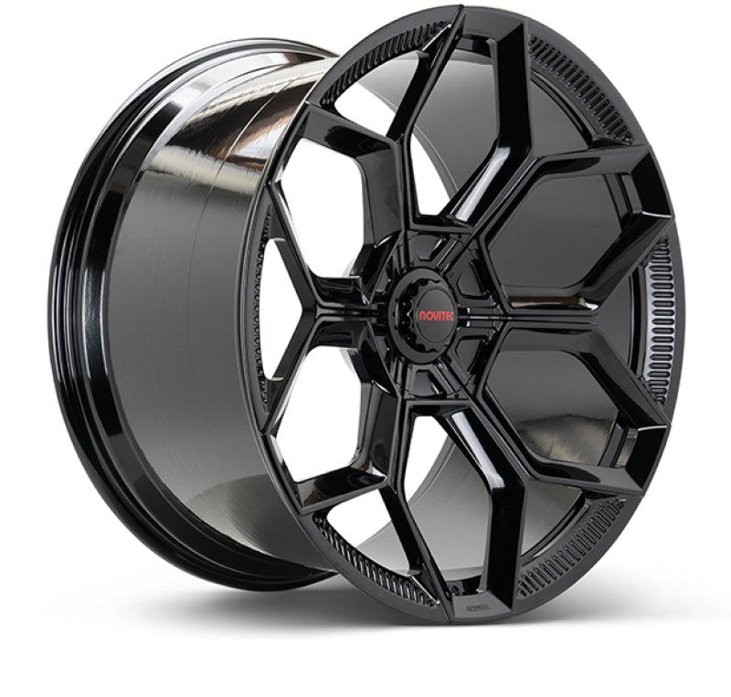 Vossen x Novitec NL5-5L 23x10.5 ET:21 Gloss Black Lamborghini Urus Front Wheel