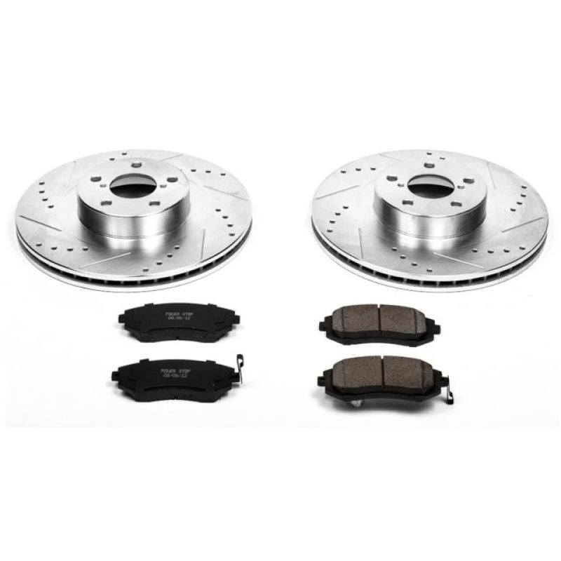 Power Stop 05-06 Saab 9-2X Front Z23 Evolution Sport Brake Kit PowerStop