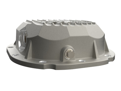 aFe Street Series Rear Differential Cover Raw w/ Machined Fins - 46-71410A