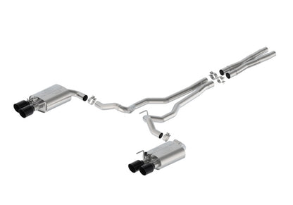 Ford Racing 2024 Mustang 5.0L GT Extreme Cat-Back Exhaust - Black Tips Ford Racing