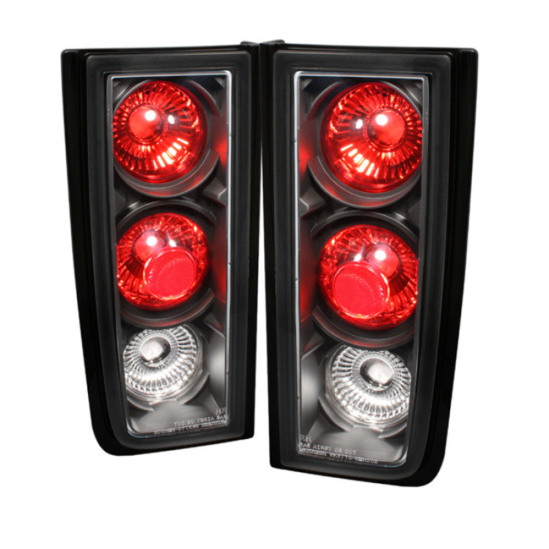 Spyder Hummer H2 01-05 (Non H2T)Euro Style Tail Lights Black ALT-YD-HH2-BK SPYDER