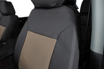 Covercraft 21-25 F150 XL/XLT Endura PrecisionFit Custom Front Row Seat Covers - Tan/Black
