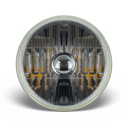 Oracle 7 IN. Sealed Beam Glass Lens Headlight – Non-Halo (Compatible with H4 LED Bulbs)