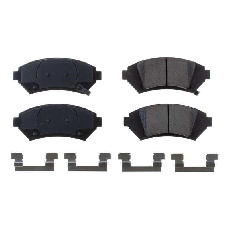 Power Stop 2005 Buick LeSabre Front Z17 Evolution Ceramic Brake Pads w/Hardware PowerStop