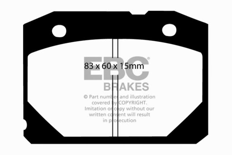 EBC Ultimax Rear Brake Pads - UD2172 EBC