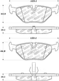 StopTech Street Disc Rear Brake Pads - 305.06920