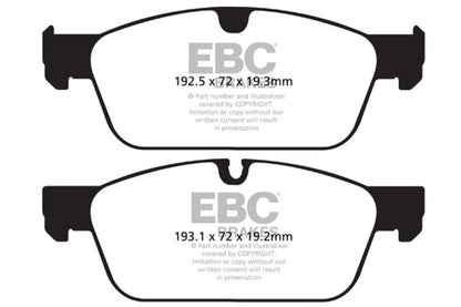 EBC Ultimax2 Front Brake Pads - UD1636 EBC